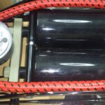 τρόμπα ποδιού με διπλή μπουκάλα