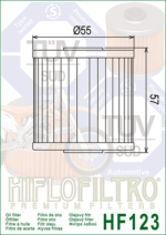 Φίλτρο λαδιού HF123 KLR - Image 2