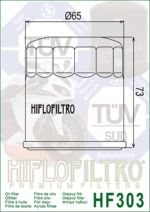 Φίλτρο λαδιού HF303 RACING - Image 2