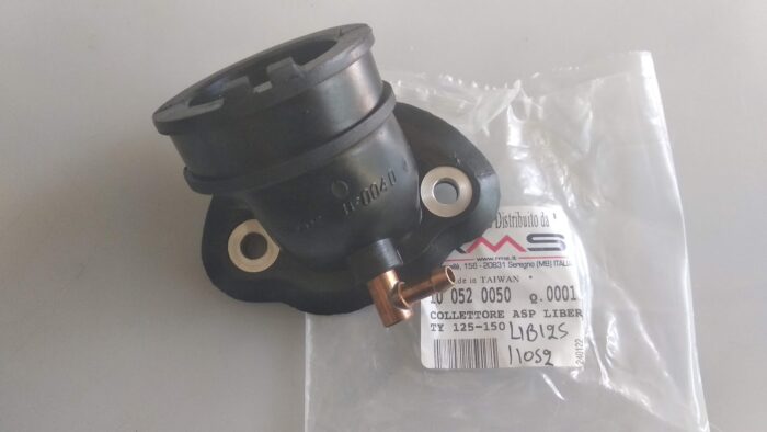 Λαιμός καρμπυρατέρ PIAGGIO LIBERTY 125 /150  1 σωληνάκι RMS 10 052 0050 - Image 1