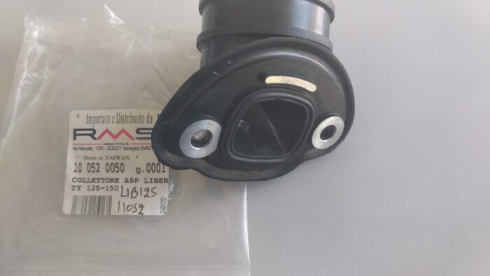 Λαιμός καρμπυρατέρ PIAGGIO LIBERTY 125 /150  1 σωληνάκι RMS 10 052 0050 - Image 2