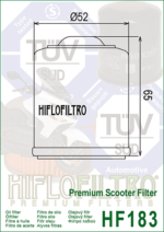 Φίλτρο λαδιού HF183 HIFLO - Image 2