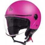 Κράνος  MT STREET ροζ φούξια