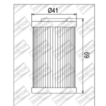 Φίλτρο λαδιού HF655 CHAMPION COF555 KTM HUSABERG