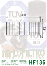 Φίλτρο λαδιού DR250 S3004/HF136 - Image 2