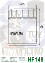 Φίλτρο λαδιού HF148 HIFLO - Image 2