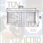 Φίλτρο λαδιού HF144 FZR K4002 MIKRA