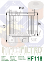 Φίλτρο λαδιού HF118 - Image 2