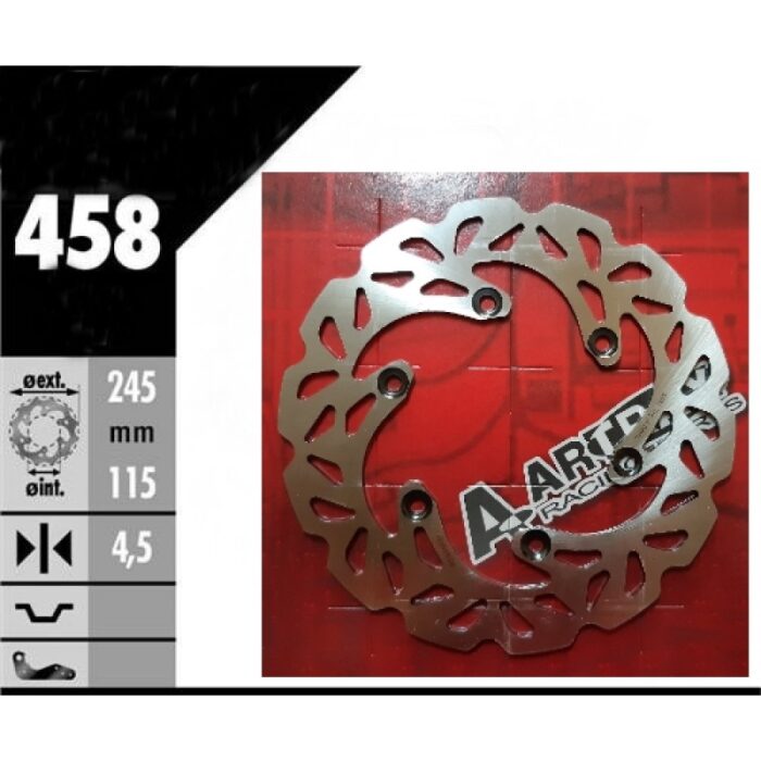ΔΙΣΚΟΠΛΑΚΑ ΥΑΜ TDM 900 RR TDM850/900/XT660  ΜΑΡΓΑΡΙΤΑ ARTRAX 245-115-6Τ - Image 1