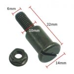 Βίδα μανέτας 10-32mm