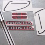 Αυτοκόλλητα C50C ΜΠΛΕ /ΚΟΚΚΙΝΟ ΣΕΤ