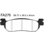 Τακάκια FA275HH EBC SFA μεταλλικά