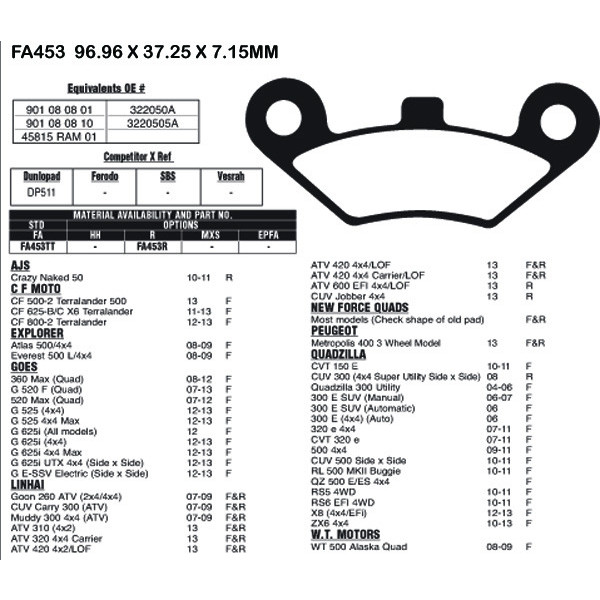 FA453 ΤΑΚΑΚΙΑ FA453 ARTRAX - Image 1