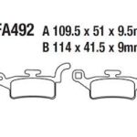 ΤΑΚΑΚΙΑ FA492 BMW125 / XENTER 125 -150