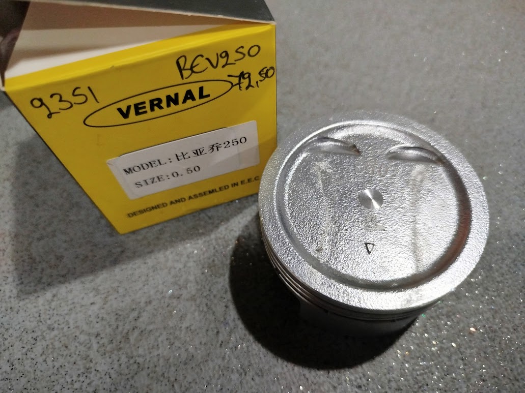 2351 Πιστόνι PIA BEVERLY250 72.5 VERNAL 15P 150-PG010 - Image 1