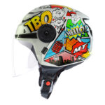 Κράνος MT Lite TBO Junior ECE 22.06 A0 άσπρο gloss παιδικό