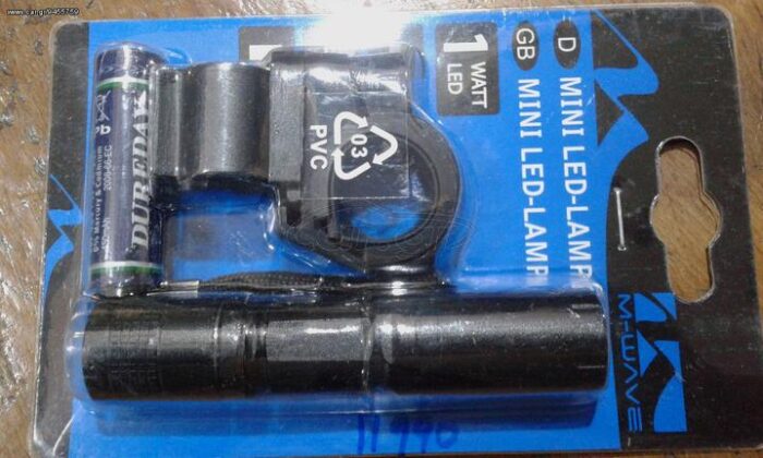 Φανάρι ποδηλατου  LED  MINI 1W FAKOS - Image 1
