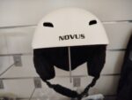 Κράνος ski NOVUS άσπρο, ελαφρύ με κουμπί για ρύθμιση - Image 2