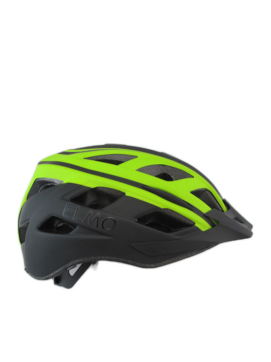 kranos podh prasino Κράνος ποδηλάτου ELMO S-282 πράσινο - Image 1