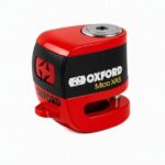 ΚΛΕΙΔΑΡΙΑ ΔΙΣΚ ΜΕ ΣΥΝΑΓΕΡΜΟ ΚΟΚΚΙΝΗ Micro XA5 Alarm Disc Lock Red LK901 OXFORD