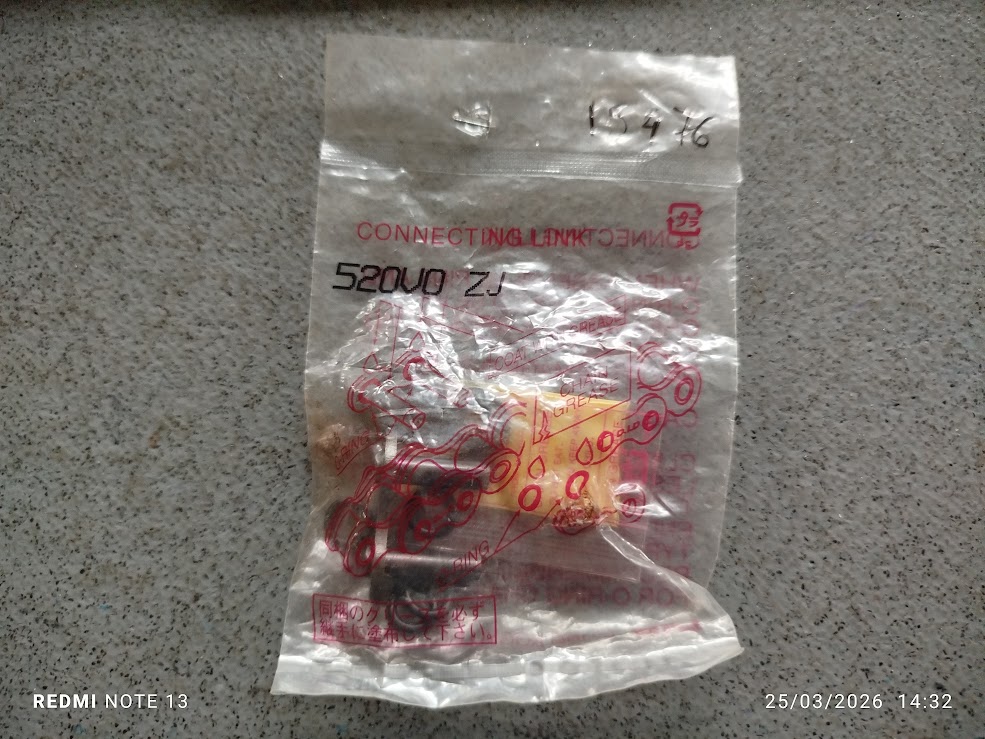 15476 Ασφάλεια αλυσίδας 520VO ZJ DID - Image 1