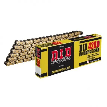 Αλυσίδα 420 104 DID χρυσή