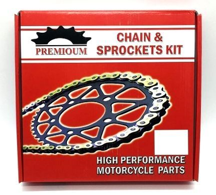 Γρανάζια κιτ KAWASAKI KLE500 χωρίς αλυσίδα PREMIUM
