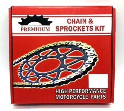 17565-1 Γρανάζια κιτ KAWASAKI KLE500 χωρίς αλυσίδα PREMIUM - Image 1