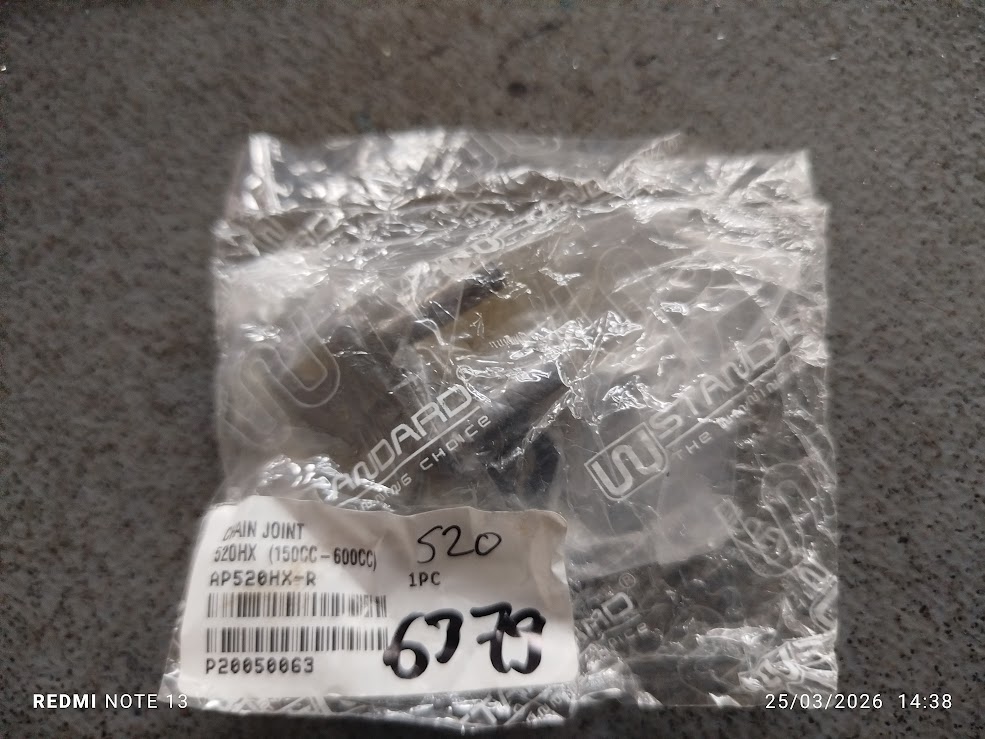 6379 Ασφάλεια αλυσίδας 520 HX ORING WSTANDAR - Image 1