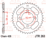 Γρανάζι JTR263 GRAND 40 TAIWAN 428-54
