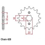 ΓΡΑΝΑΖΙ CRYPTON 16 SFR JTF263