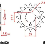 ΓΡΑΝΑΖΙ JTF512 16 PREM 520-21.7-25-13T
