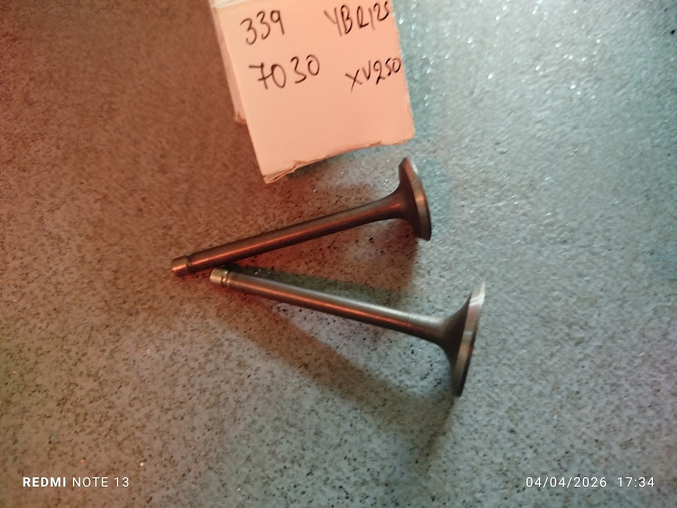 7030 ΒΑΛΒΙΔΕΣ 5-22-64 + 5-25-64 ΥΑΜΑΗΑ XV250 BELUGA / YBR125 ΖΕΥΓΟΣ 158-004-003 - Image 1