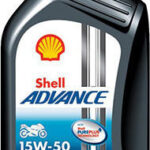 ΛΑΔΙ 15W50 SHELL ADVANCE 100% ΣΥΝΘΕΤΙΚΟ