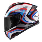 Κράνος Givi 50.X white/black/blue/red + Extra Viso GIV000KRA230