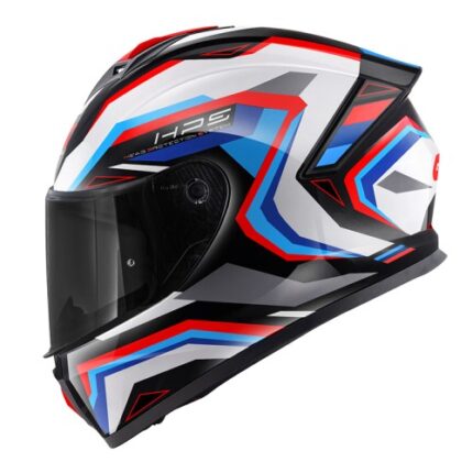 Κράνος Givi 50.X white/black/blue/red + Extra Viso GIV000KRA230