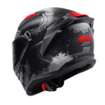 Κράνος Givi 50.Z Skull blc/graphic titan/red + Extra Visor GIV000KRA237 - Image 3