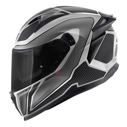 GIV000KRA238 Κράνος Givi 50.Z titanium/black/red + Extra Visor GIV000KRA238 - Image 1