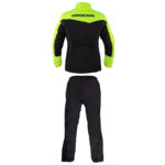ΑΔΙΑΒΡΟΧΟ ΚΟΣΤΟΥΜΙ RAINSET WAVE ΚΙΤΡΙΝΟ NOR000RAI28  διαπνέον σετ10K Nordcode Rainsuit Wave Evo μαύρο/fluo - Image 2