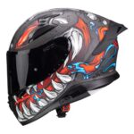 Κράνος Pilot Snake SV Reptile-X τιτάνιο ματ + Extra Visor PIL000KRA123