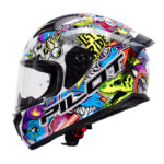 Κράνος Pilot Flex Streetbomb άσπρο PIL000KRA171 - Image 2