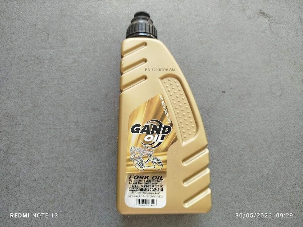 10924 ΛΑΔΙ FORK 15W30 GAND OIL 1L - Image 1