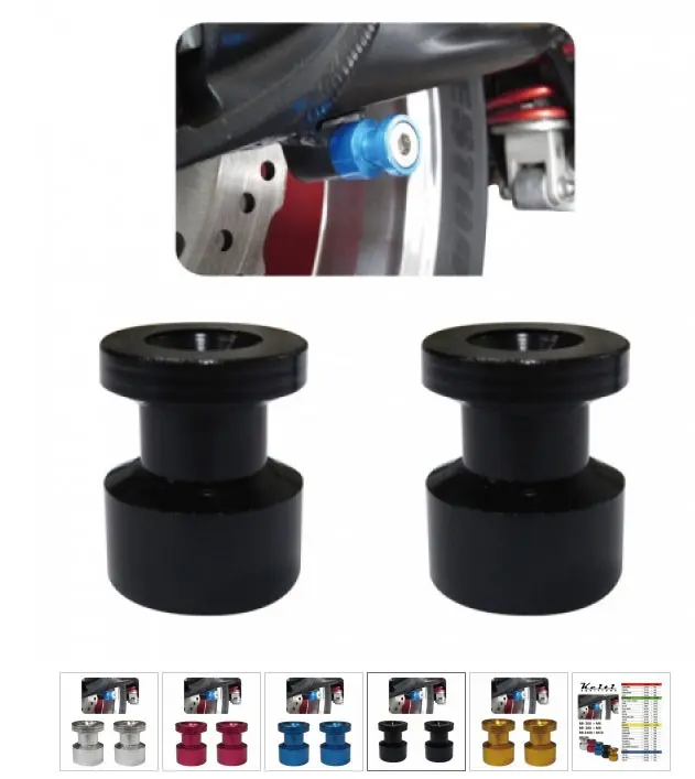1289 ΒΙΔΕΣ ΣΤΗΡΙΞΗΣ ΠΙΣΩ ΣΤΑΝ BB-280K KEITI M8 ΜΑΥΡΕΣ - (ΤΑΙ) BOBBINS - Image 1