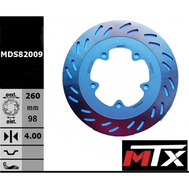 14767 Δισκόπλακα SYM CITYCOM300 RR 260-98-5ΤΡ MTX ΠΙΣΩ - Image 1