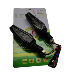 17804 ΦΛΑΣ LED ZX-264 ΔΙΑΦΑΝΟ SEQUENTIAL SHARK - Image 1
