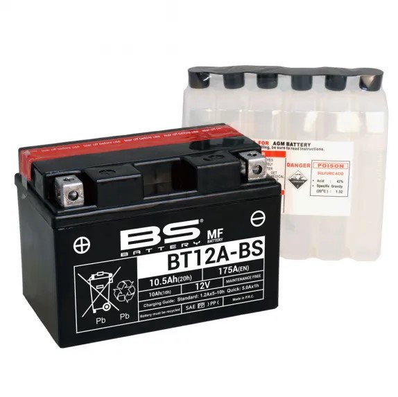 3750 Μπαταρία BT12A-BS 150-88-150 ΥΨΟΣ - Image 1