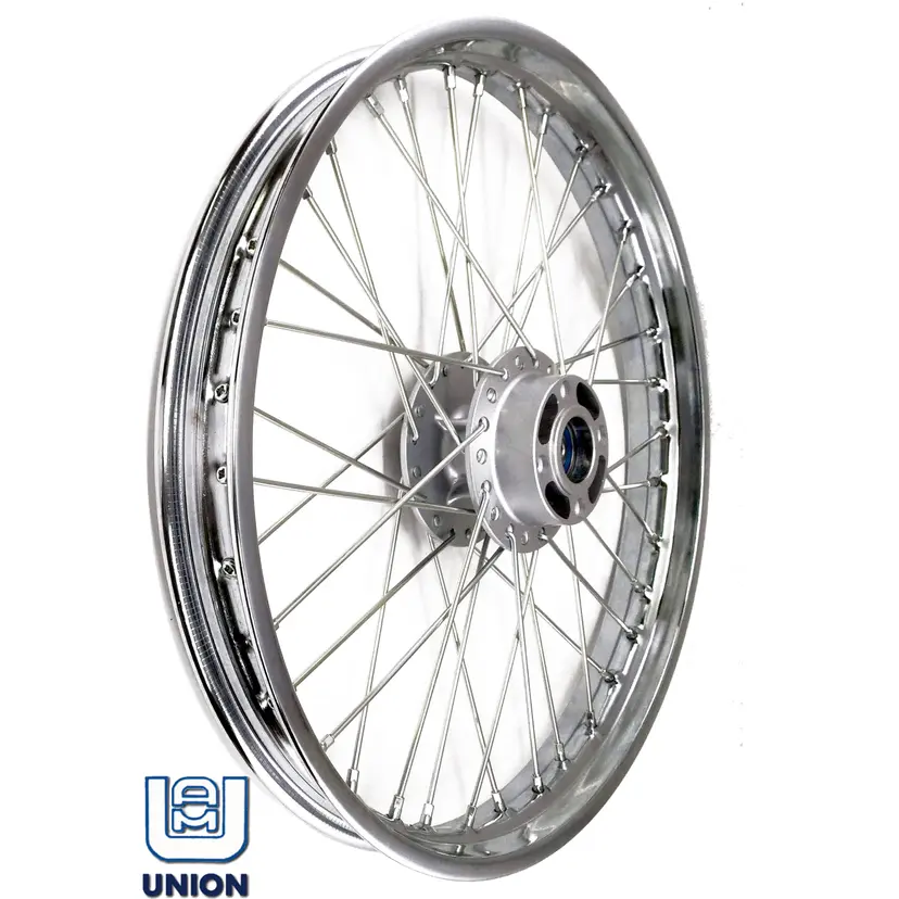 7014 ΤΡΟΧΟΣ KRISS / KSK ZX130 / JOY-R Δ/ΦΡ - (ΤΛΝ) ΑΣΗΜΙ ΜΠΡΟΣΤΑ UNION MODENAS - Image 1