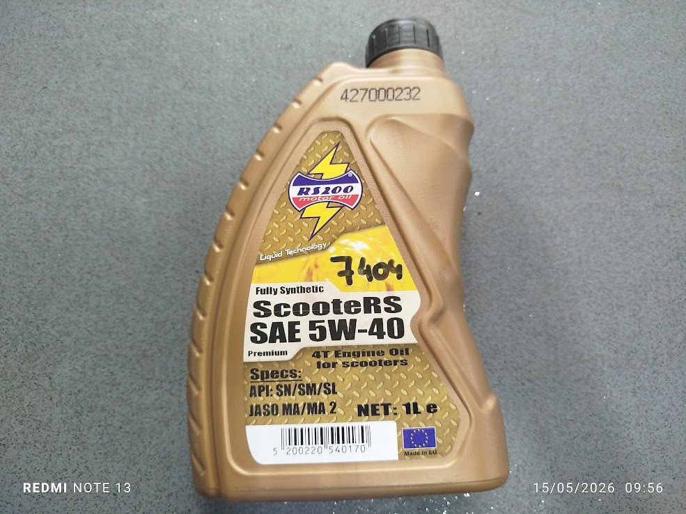 7404 ΛΑΔΙ 5W40 SCOOTER RS200 - Image 1