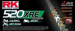 Αλυσίδα 520 XRE 114  XW RING RK ΙΑΠΩΝΙΑΣ - Image 2