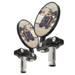 ΚΑΘΡΕΦΤΕΣ ΑΝΤΙΒΑΡΟΥ BarEnd Mirrors - Black ΖΕΥΓ OX577 OXFORD (OX120)